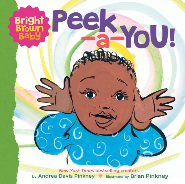 PeekaYou Bright Brown Baby Board Book