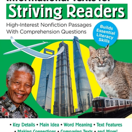 Informational Texts for Striving Readers: Grade 3: High-Interest Nonfiction Passages with Comprehension Questions