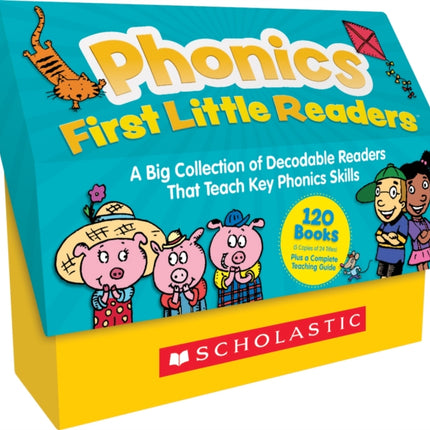 Phonics First Little Readers Classroom Set A Big Collection of Decodable Readers That Teach Key Phonics Skills