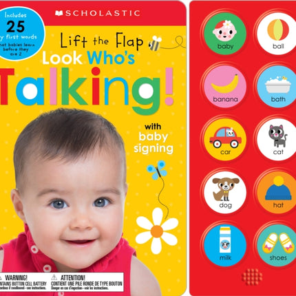 Look Who's Talking!: Scholastic Early Learners (Sound Book)