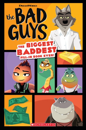 Bad Guys Movie The Biggest Baddest FillIn Book Ever