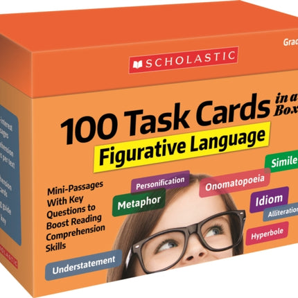 100 TASK CARDS IN A BOX FIGURATIVE LANGU