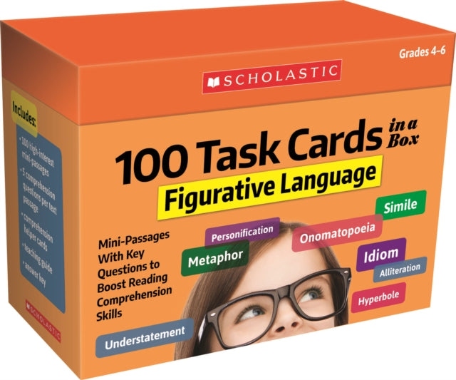 100 TASK CARDS IN A BOX FIGURATIVE LANGU