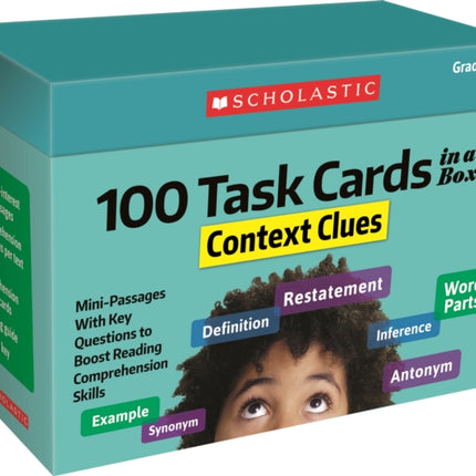 100 Task Cards in a Box Context Clues