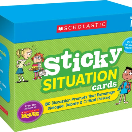 Scholastic News Sticky Situation Cards Grades 13