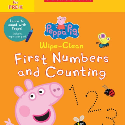 WipeClean First Numbers and Counting Peppa Pig