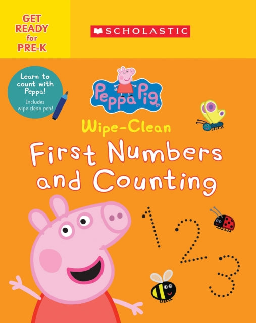 WipeClean First Numbers and Counting Peppa Pig