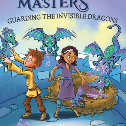 Guarding the Invisible Dragons: A Branches Book (Dragon Masters #22)