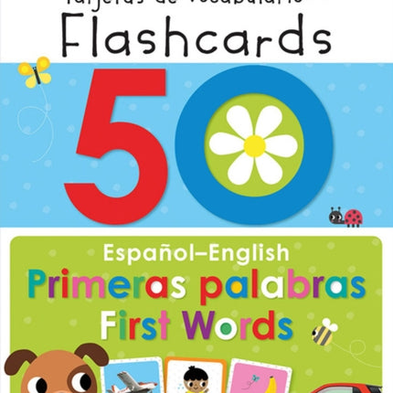 50 SpanishEnglish First Words Scholastic Early Learners Flashcards