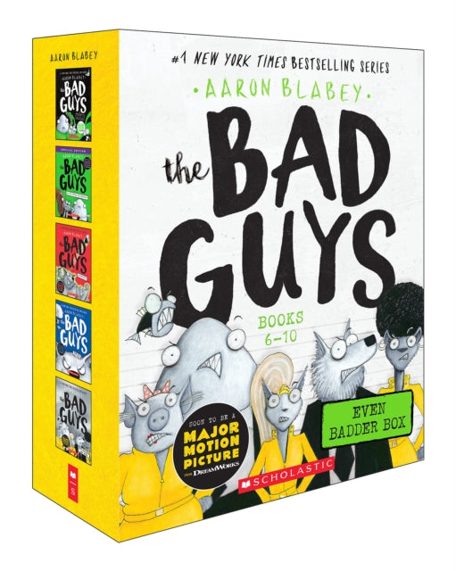 Bad Guys Even Badder Box Set: Books 6-10