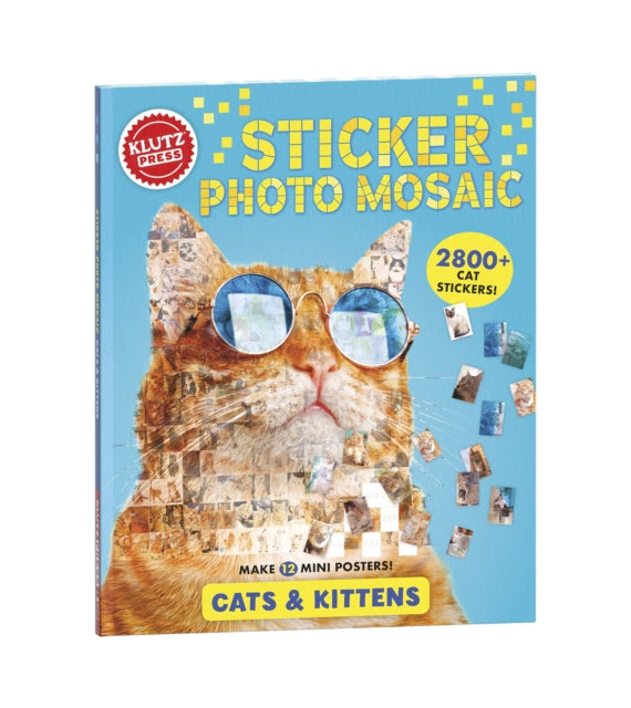 Sticker Photo Mosaics Cats  Kittens Klutz