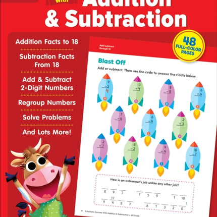 Scholastic Success with Addition  Subtraction Grade 1 Workbook