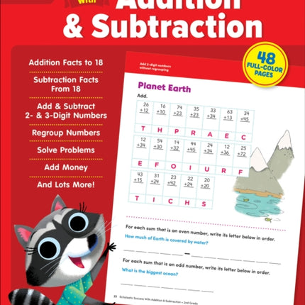 Scholastic Success with Addition  Subtraction Grade 2 Workbook