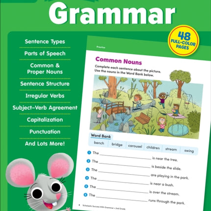 Scholastic Success with Grammar Grade 2 Workbook