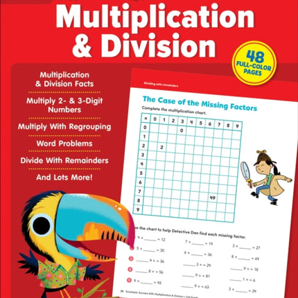 Scholastic Success with Multiplication  Division Grade 3 Workbook