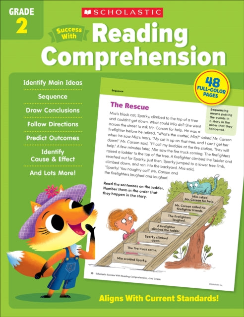 Scholastic Success with Reading Comprehension Grade 2 Workbook