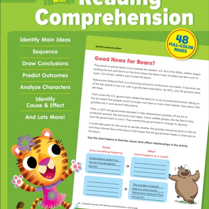 Scholastic Success with Reading Comprehension Grade 3 Workbook