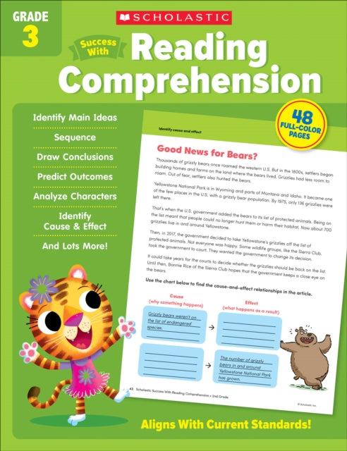 Scholastic Success with Reading Comprehension Grade 3 Workbook