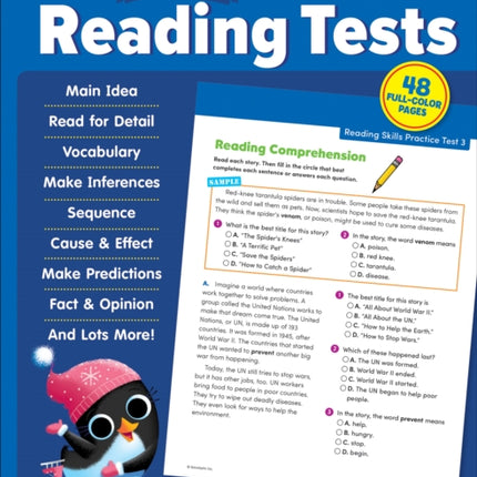 Scholastic Success with Reading Tests Grade 3 Workbook