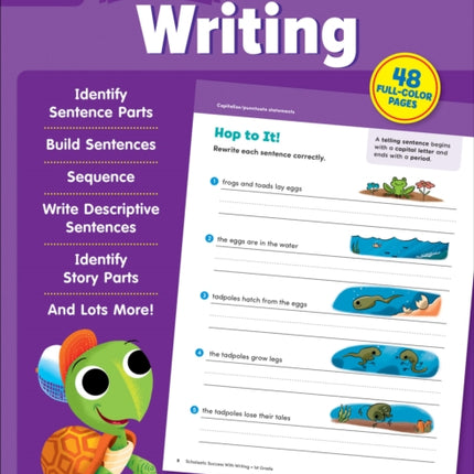 Scholastic Success with Writing Grade 1 Workbook