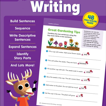 Scholastic Success with Writing Grade 2 Workbook