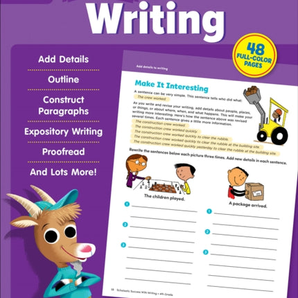 Scholastic Success with Writing Grade 4 Workbook