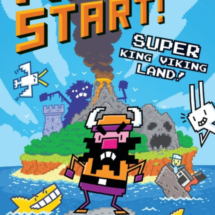 Super King Viking Land!: A Branches Book (Press Start! #13)