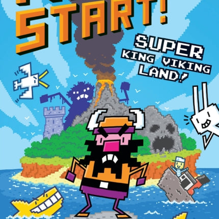 Super King Viking Land!: A Branches Book (Press Start! #13)