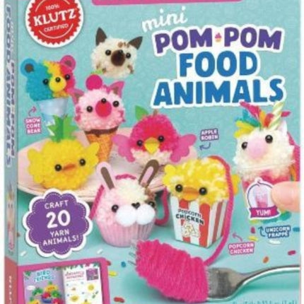 Mini Pom-Pom Food Animals