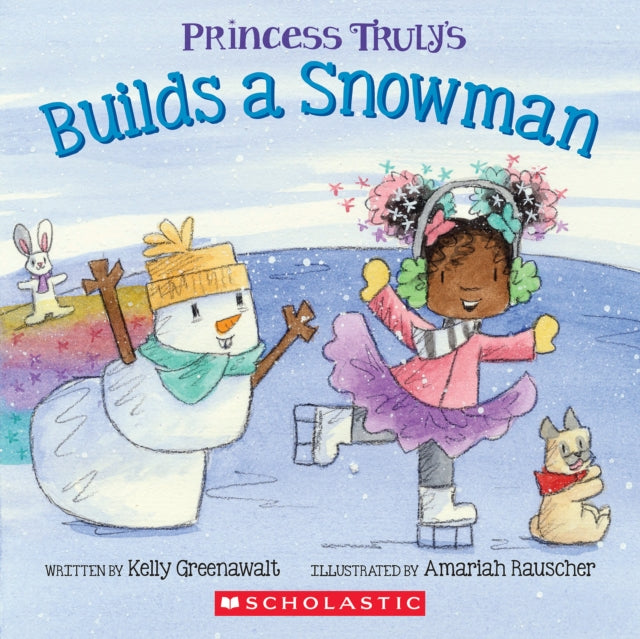 PRINCESS TRULY BUILDS A SNOWMAN