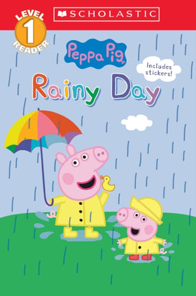 Rainy Day Peppa Pig Scholastic Reader Level 1