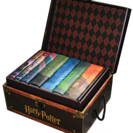 Harry Potter Hardcover Boxed Set Books 17 Trunk