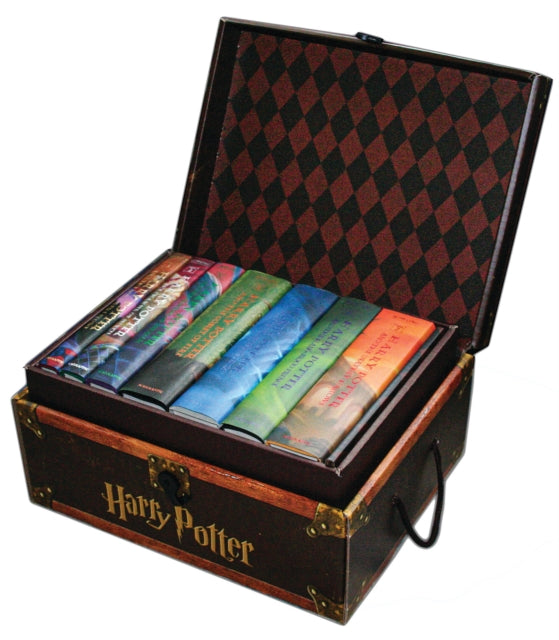 Harry Potter Hardcover Boxed Set Books 17 Trunk