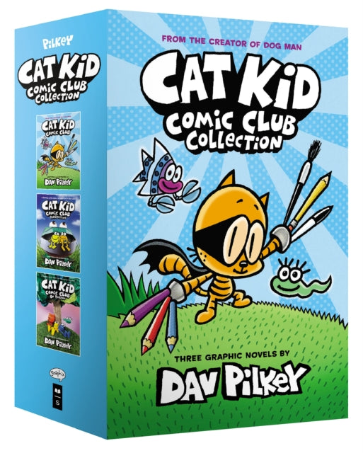 The Cat Kid Comic Club Collection From the Creator of Dog Man Cat Kid Comic Club 13 Boxed Set