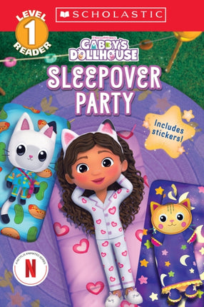 Gabbys Dollhouse Sleepover Party Scholastic Reader Level 1