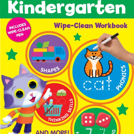 Kindergarten WipeClean Workbook