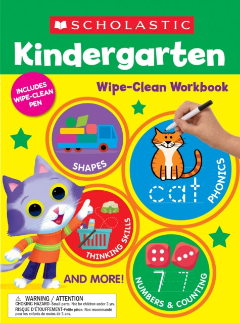 Kindergarten WipeClean Workbook