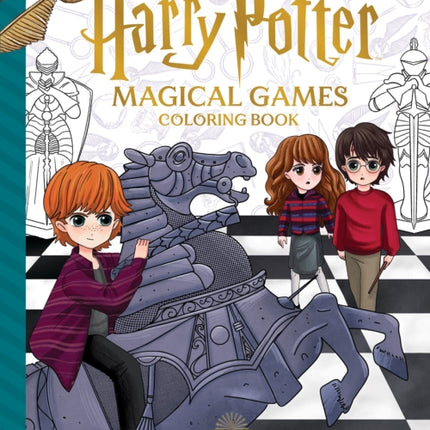 Magical Games Colouring Book