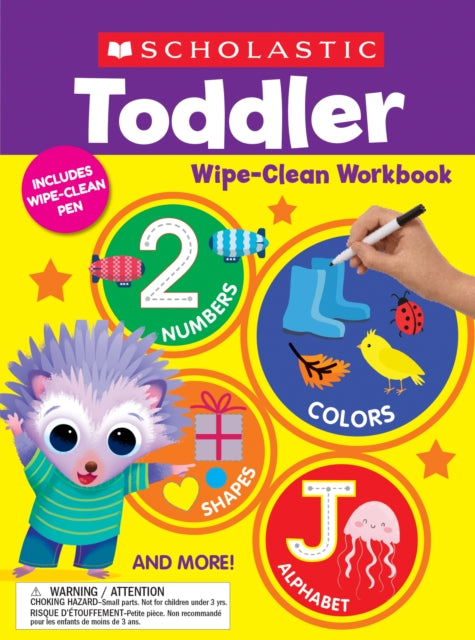 Scholastic Toddler WipeClean Workbook