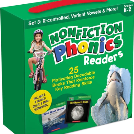 Nonfiction Phonics Readers Set 3 RControl Variant Vowels  More SingleCopy Set