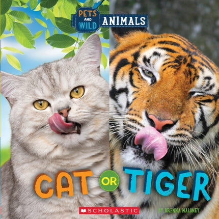 Cat or Tiger (Wild World: Pets and Wild Animals)