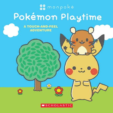 Monpoke Pokemon Playtime TouchandFeel Book