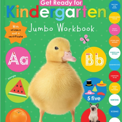 Get Ready for Kindergarten Jumbo Workbook Scholastic Early Learners Jumbo Workbook