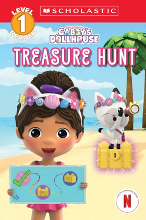 Treasure Hunt (Gabby's Dollhouse: Scholastic Reader, Level 1 #3)