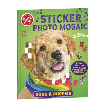 Sticker Photo Mosaic Dogs  Puppies