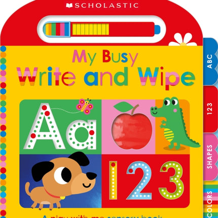 My Busy Write-And-Wipe: Scholastic Early Learners