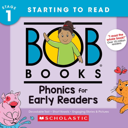 Bob Books  Phonics for Early Readers Hardcover BindUp Phonics Ages 4 and Up Kindergarten Stage 1 Starting to Read