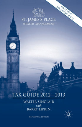 St. Jamess Place Tax Guide 20122013