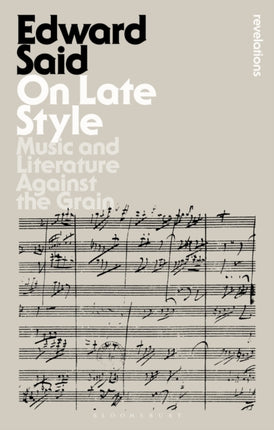 On Late Style