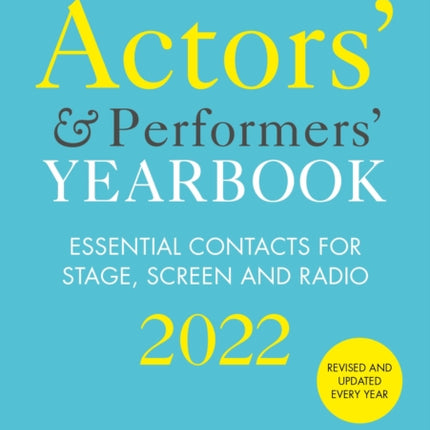 Actors and Performers Yearbook 2022